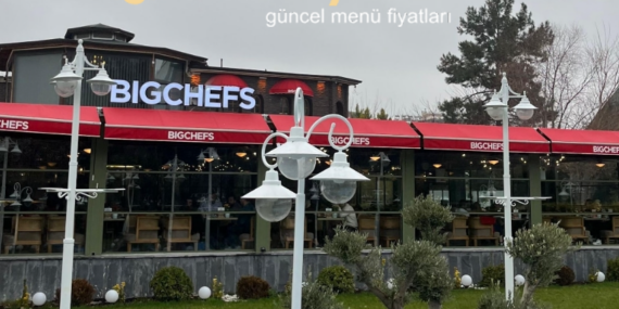 Big Chefs Menü Fiyatları – Yeni Fiyat Listesi 2025