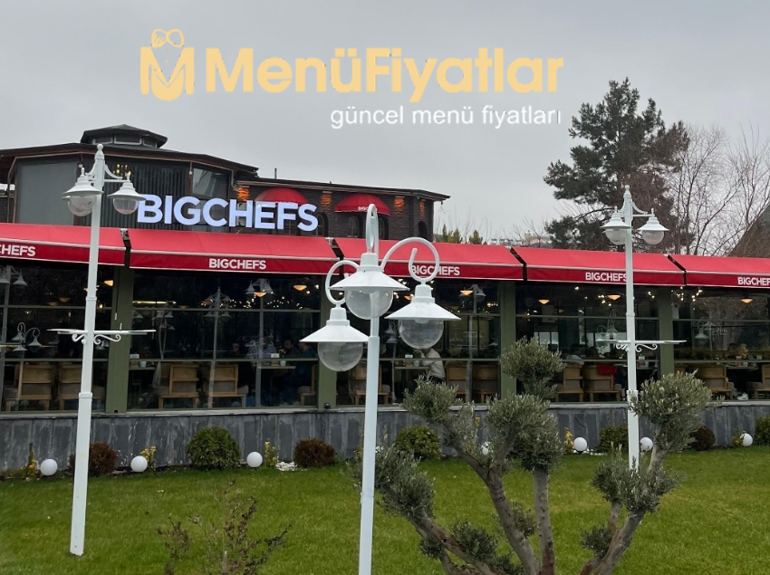 Big Chefs Menü Fiyatları