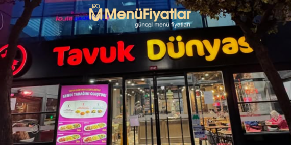 Tavuk Dünyası Menü Fiyatları – Yeni Fiyat Listesi 2025