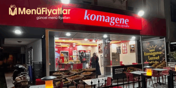 Komagene Menü Fiyatları – Yeni Fiyat Listesi 2025