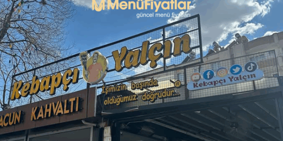 Kebapçı Yalçın Menü Fiyatları – Yeni Fiyat Listesi