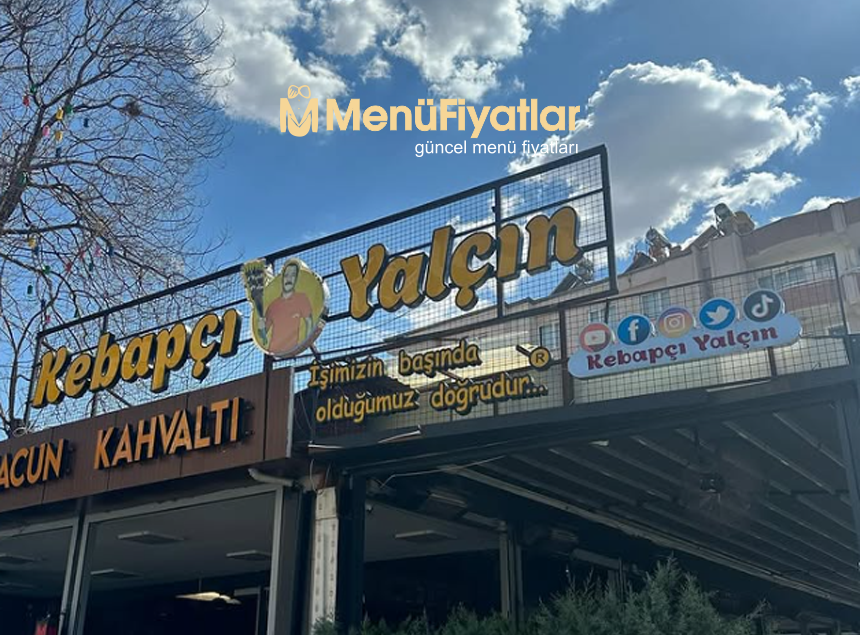 Kebapçı Yalçın Menü Fiyatları