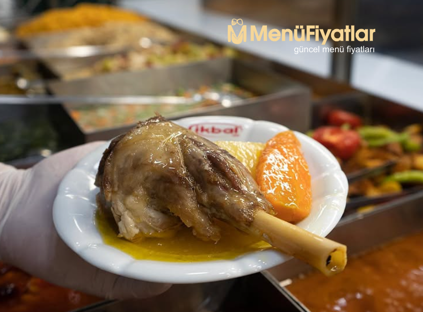 İkbal Lokantası Menü Fiyatları