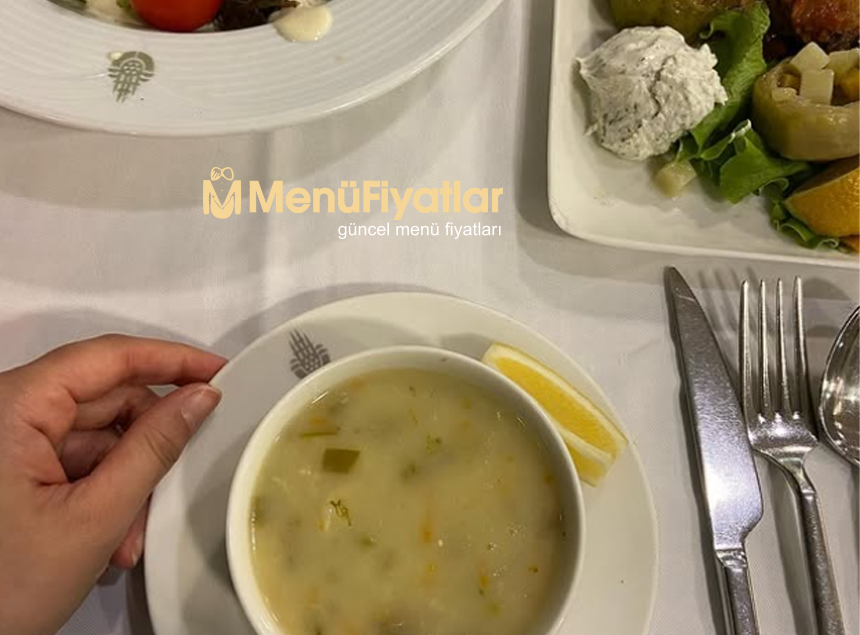 İstinye Sosyal Tesisleri Menü Fiyatları