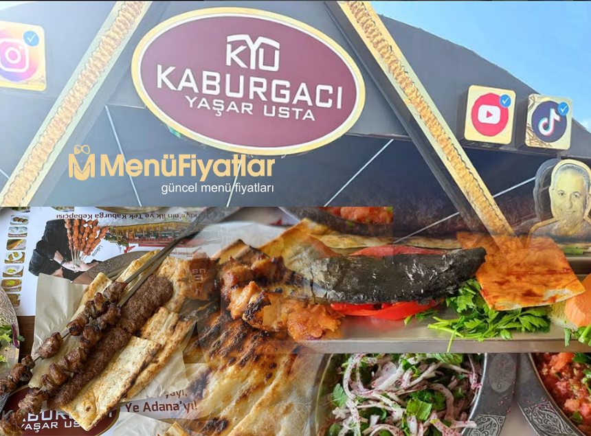 Kaburgacı Yaşar Usta Menü Fiyatları