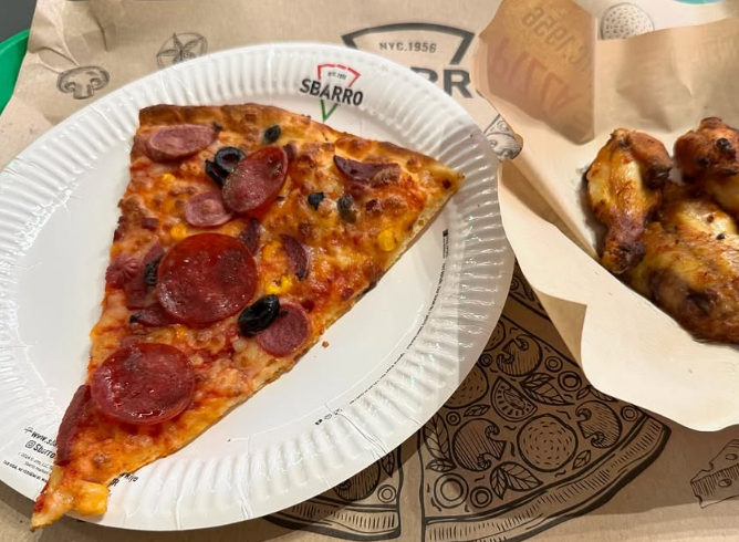 Sbarro Pizza Menü Fiyatları 