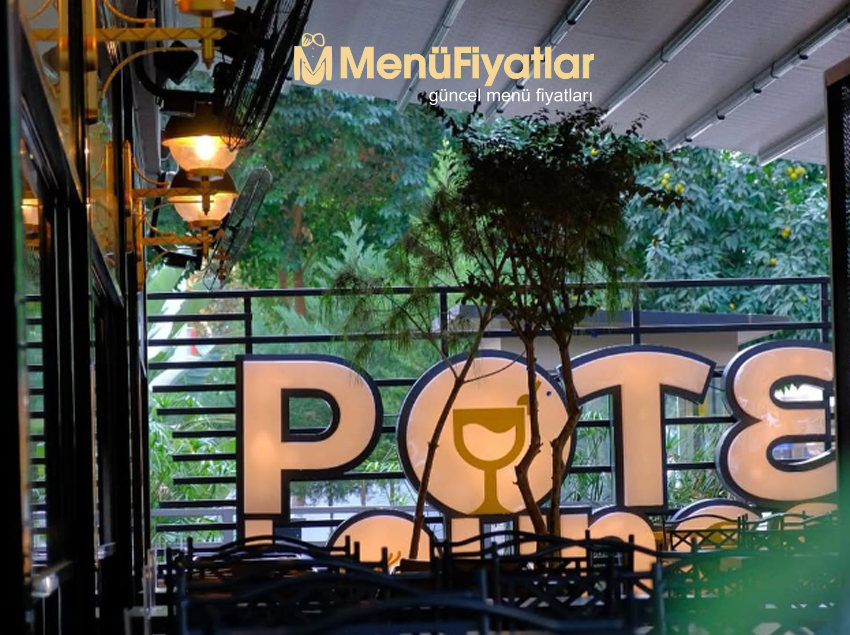 Pote Menü Fiyatları