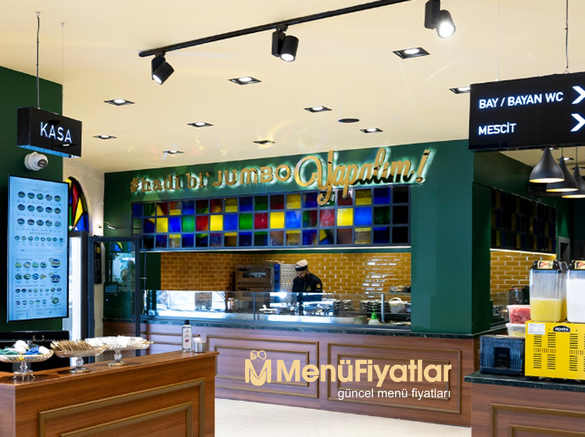 Jumbo Künefe Menü Fiyatları