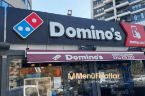 Domino's Pizza Menü Fiyatları