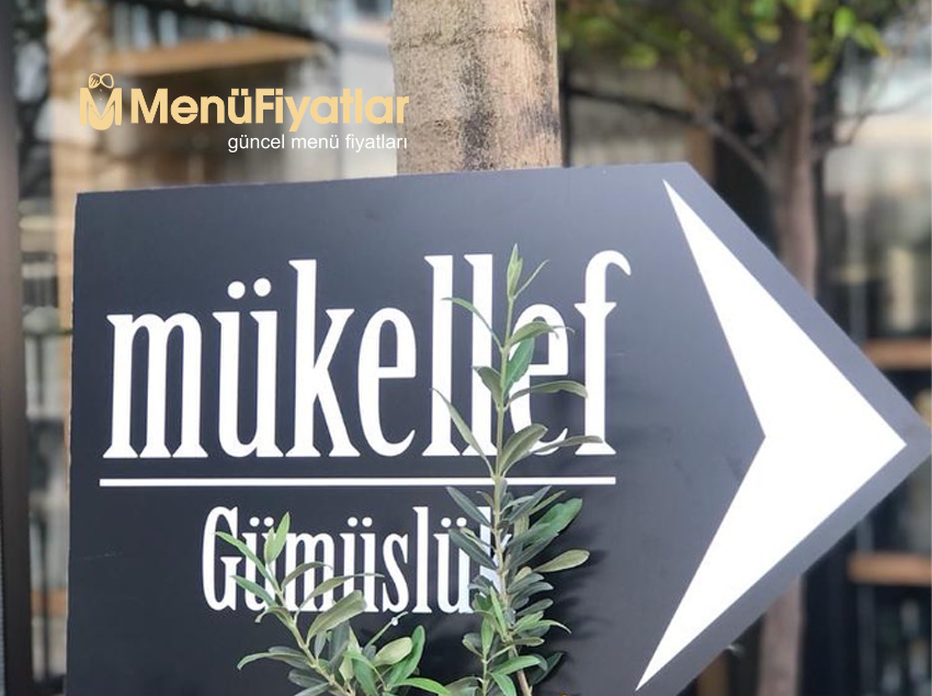 Mükellef Karaköy Menü Fiyatları